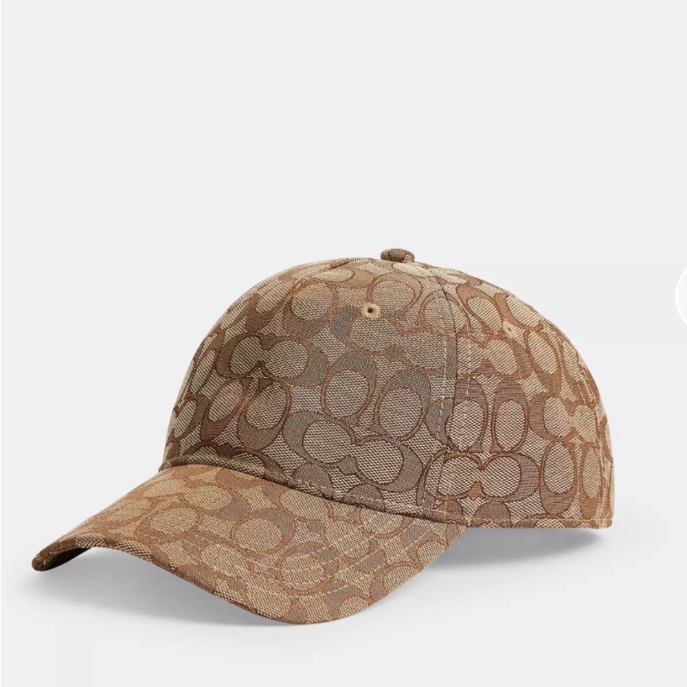 Coach Brown Signature Baseball Cap